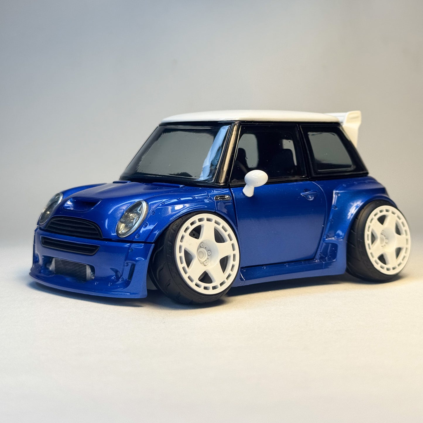 Mini Cooper S (R53) Scale Model — Custom Widebody Edition
