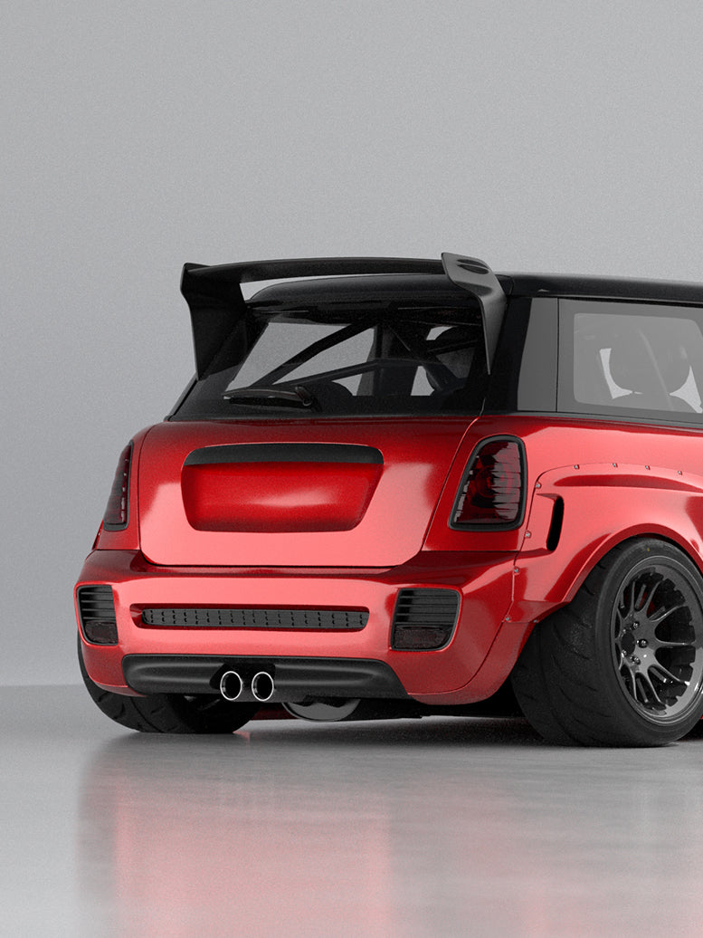 Mini Cooper S R56 GP style rear wing – STETS