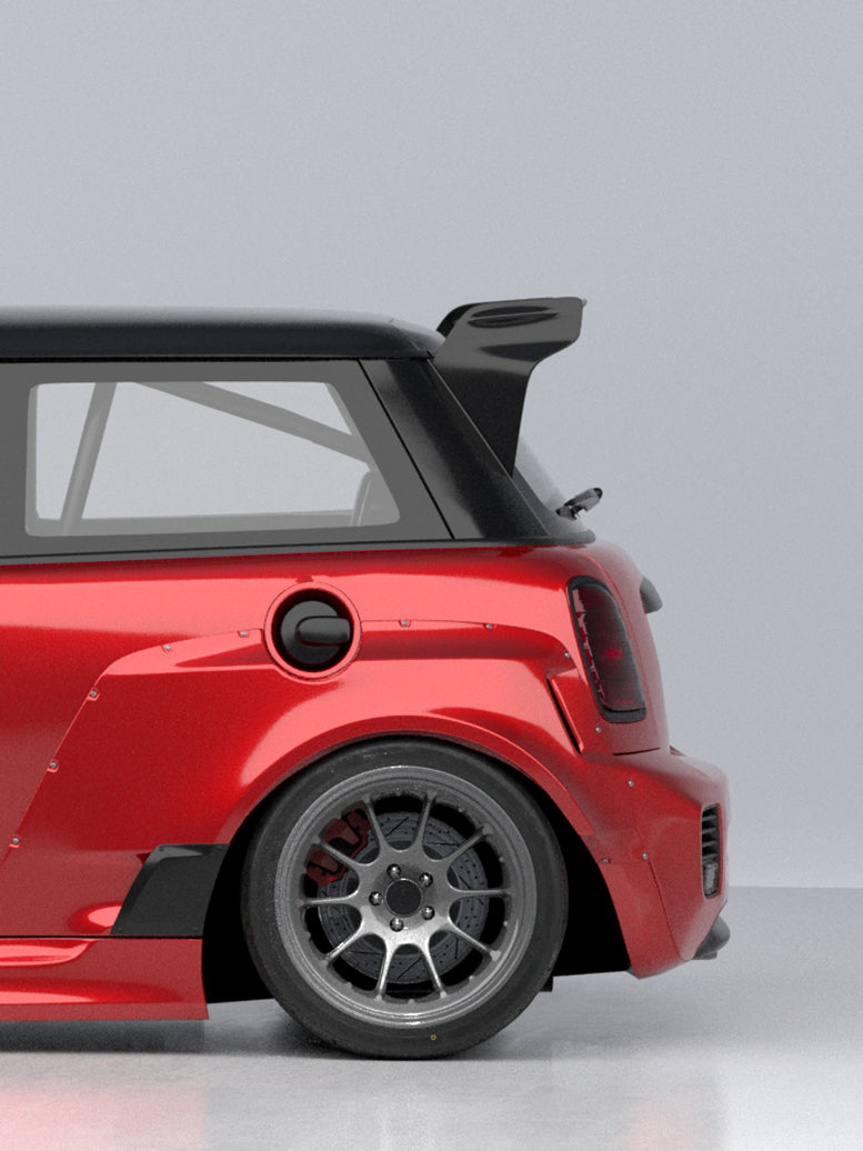 Mini Cooper S R56 GP style rear wing – STETS