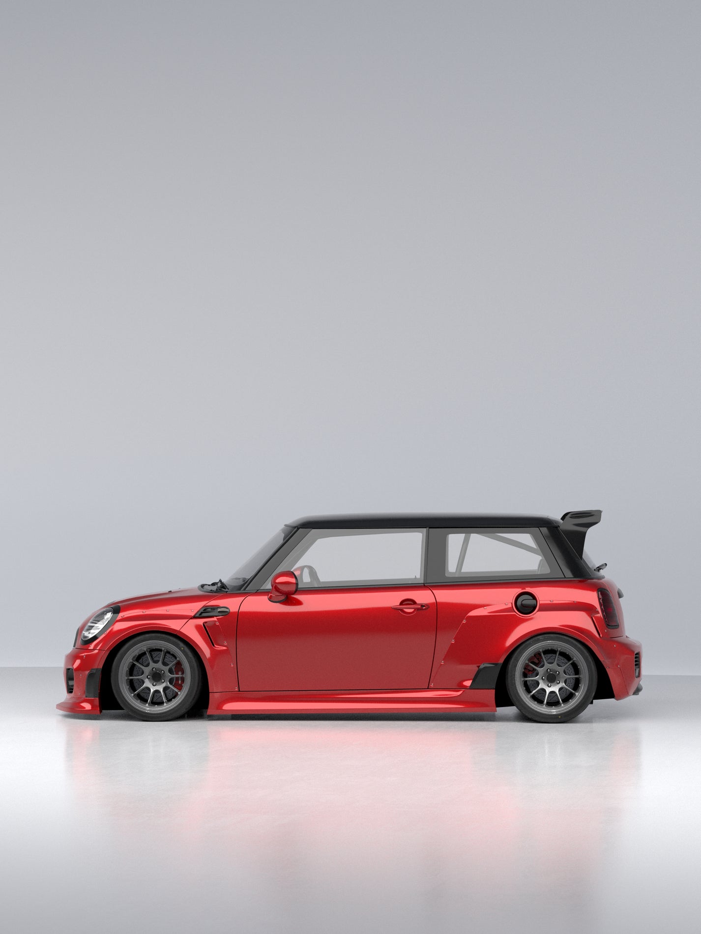 White Mini R56 Build Mini Cooper S R56 widebody kit – STETS