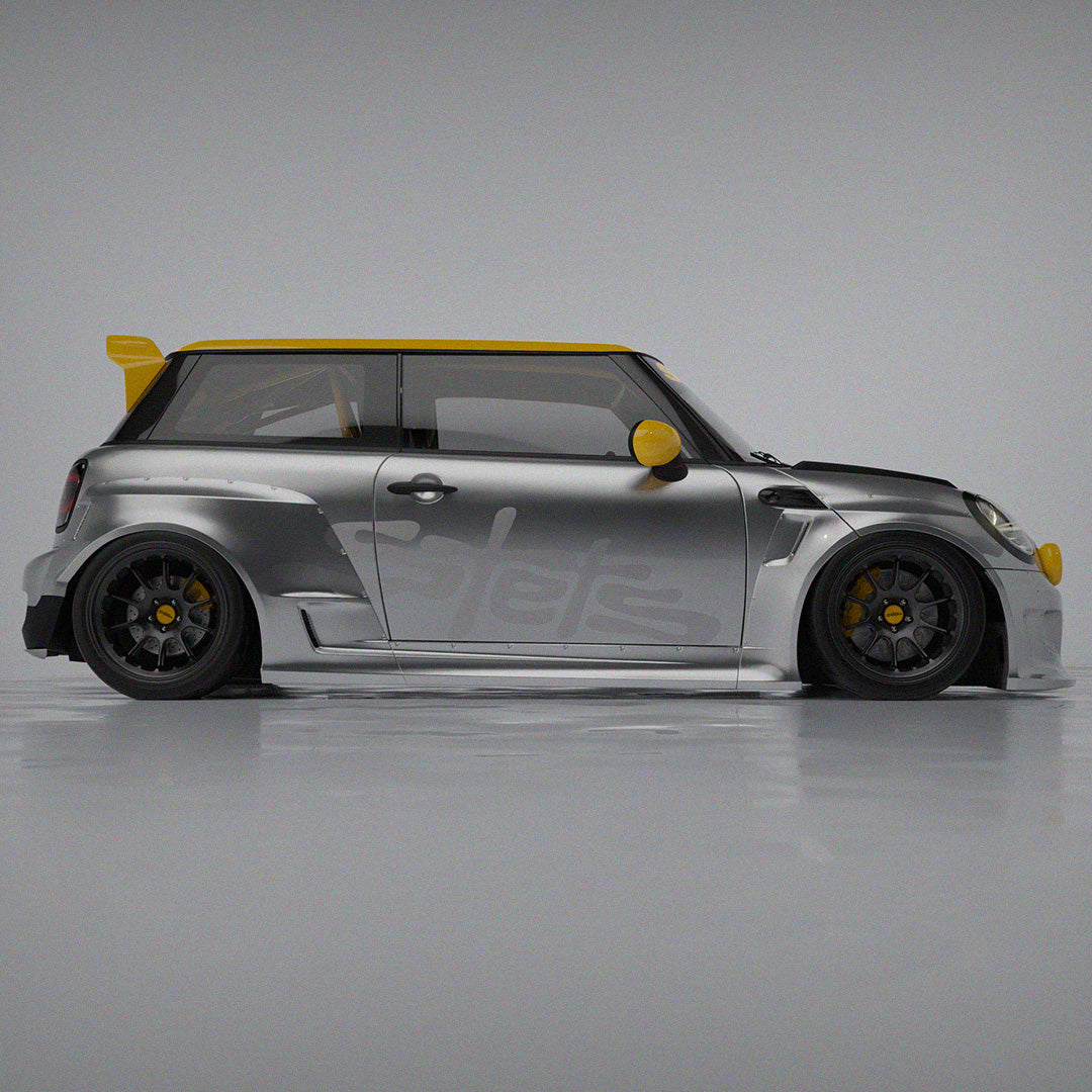 Mini Cooper R56 Rally Build Mini Cooper S R56 widebody kit β STETS